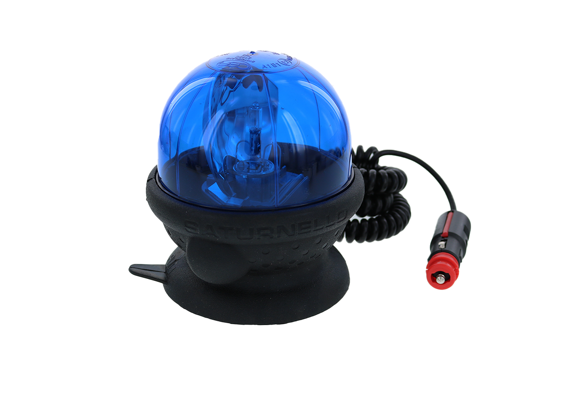 GYRO SATURNELLO MAGNETIQUE BLEU A VIS TANGENTIEL AVEC H1 12V